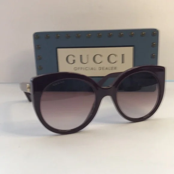 New Authentic Gucci GG0325S 007 55 are women